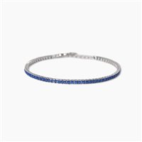 Bracciale Mabina Uomo TENNIS CLUB in Argento Zaffiro sintetico 534017 - 534017
